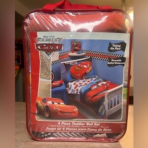 Disney Pixar Cars 4-Piece Toddler Bed Set